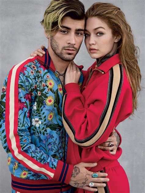 gigi gucci|Gigi Hadid & Zayn Malik’s Vogue Cover: Breaking Gender Codes .